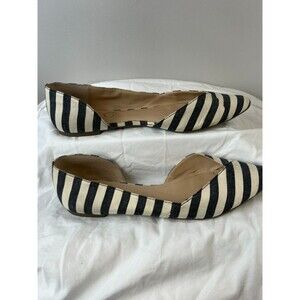 BCBG striped flats size 10